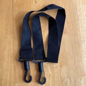 19-34” black canvas strap in new condition #bl15